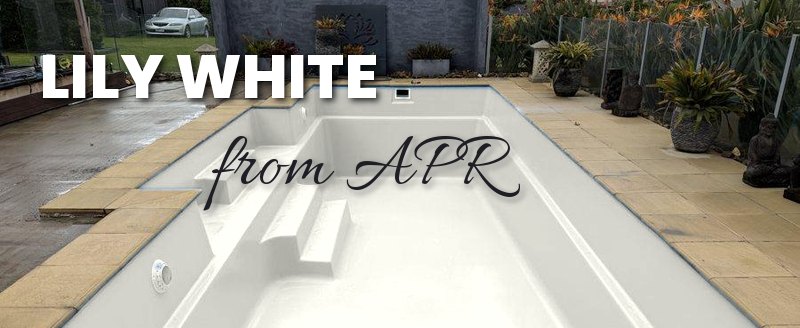 Pool shown in Lily White